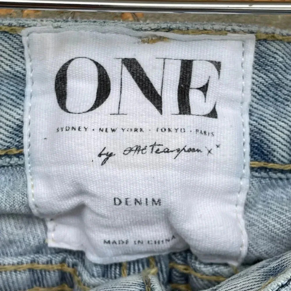 One Teaspoon Trashed Freebirds Jeans 24 - Picture 4 of 11